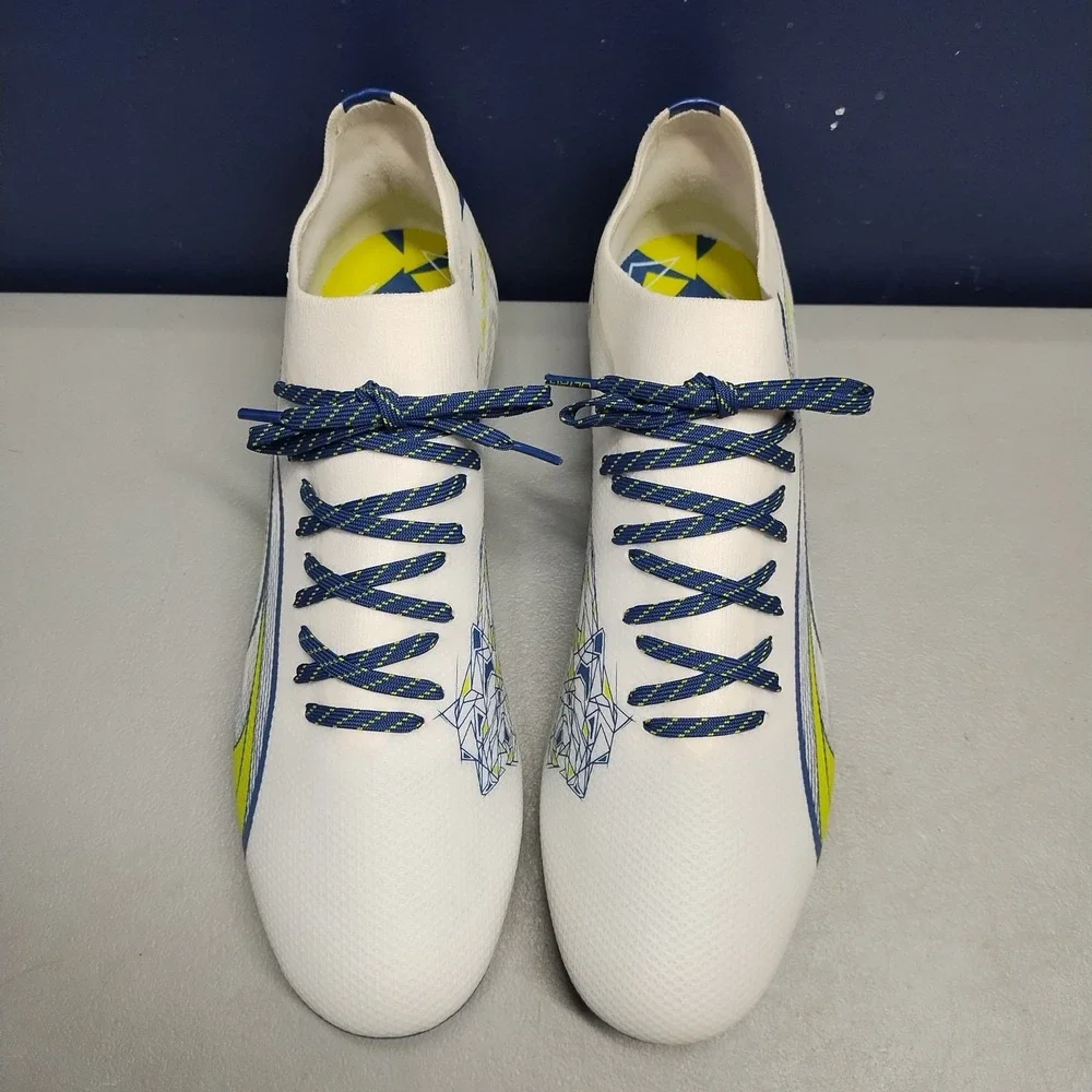 Puma Ultra Match CP FG‎ AG Pulisic Soccer Cleats Shoes Mens 11.5 White 107490-01